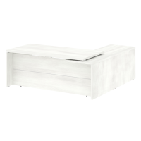 Стол руководителя угловой, левый Yalta LT.C-20 L снежная патина